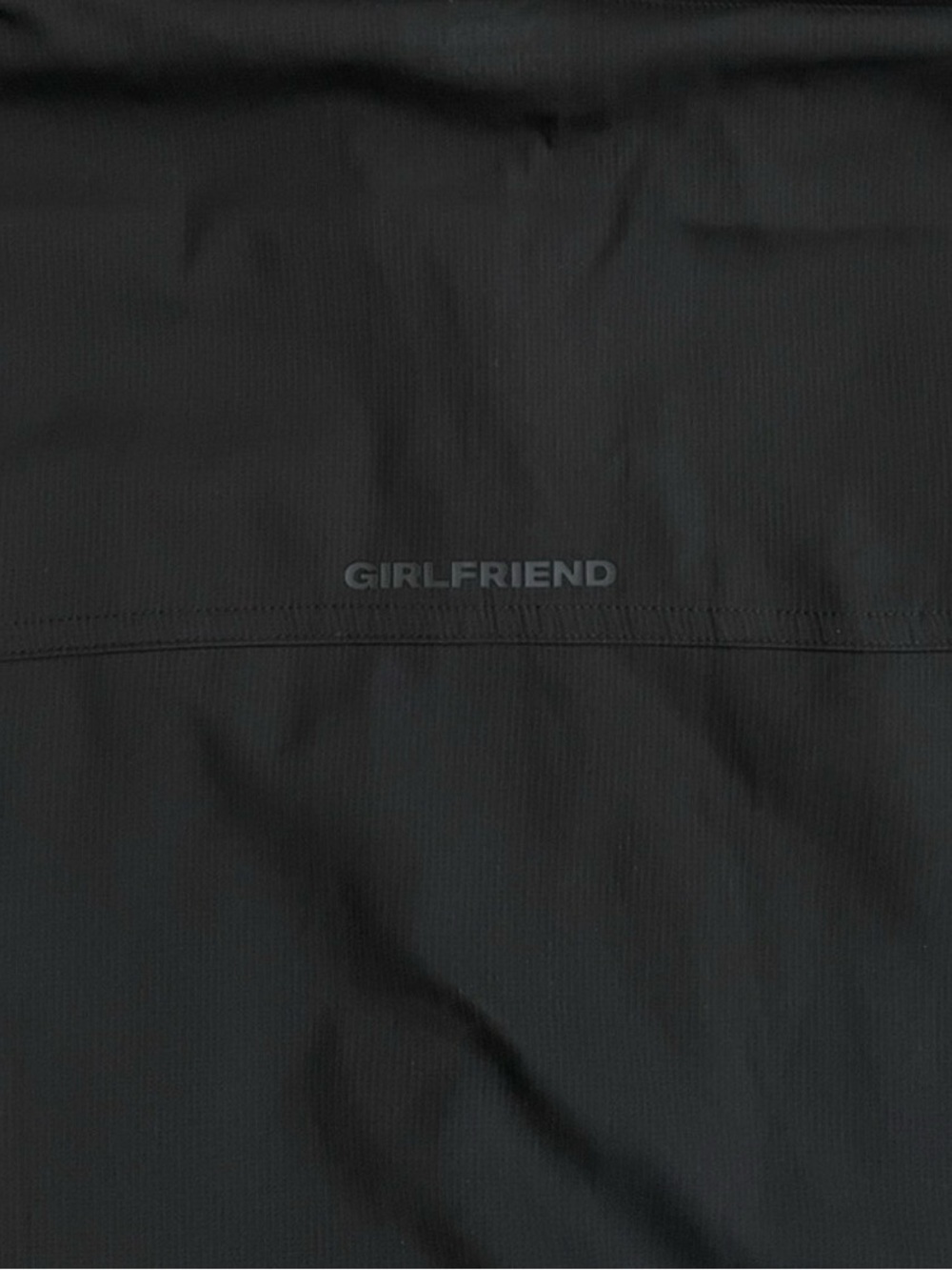 NWT - Girlfriend Collective Black Button-Up Tie-Waist Jacket Medium - Picture 3 of 7